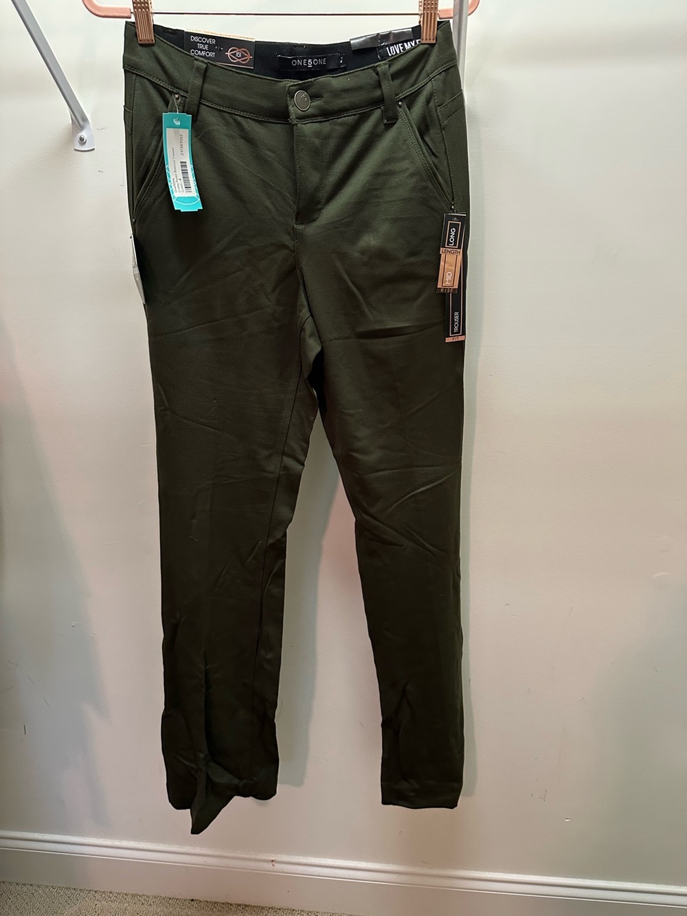 Olive Green Women’s Slim Pants size 4